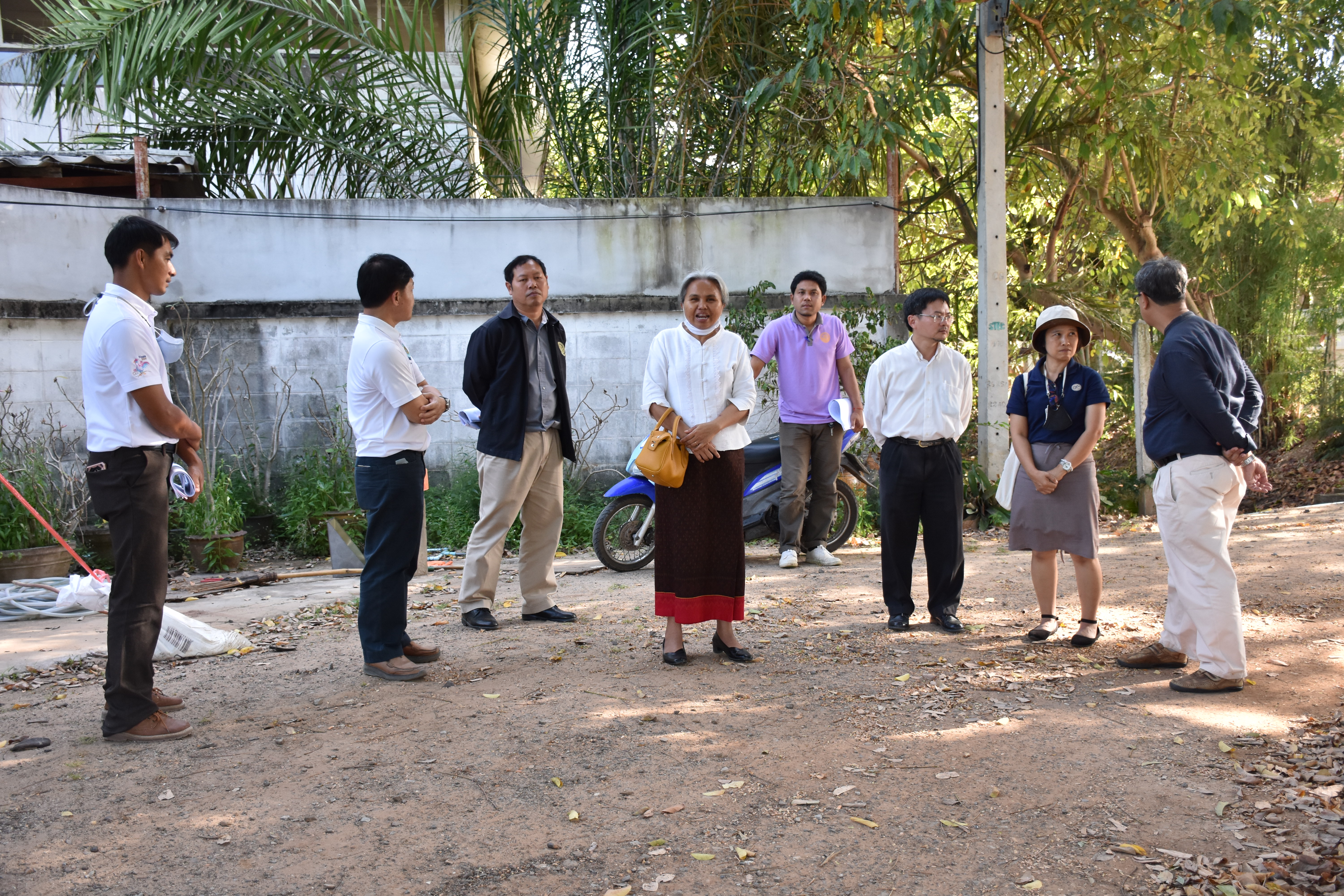 ประชุมเพื่อพิจารณารูปแบบรายการเขื่อนป้องกันน้ำท่วมพิพิธภัณฑสถานแห่งชาติพิมาย
