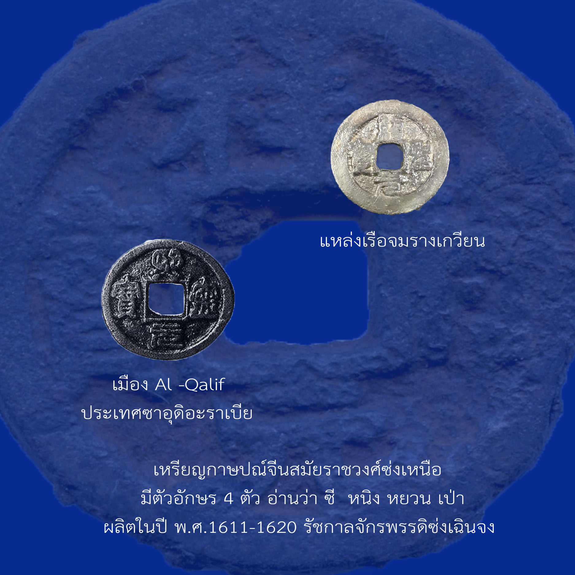 เรื่อง เหรียญกษาปณ์จีนที่พบในแหล่งเรือจม ตอนที่ 2 เหรียญสมัยราชวงศ์ซ่ง