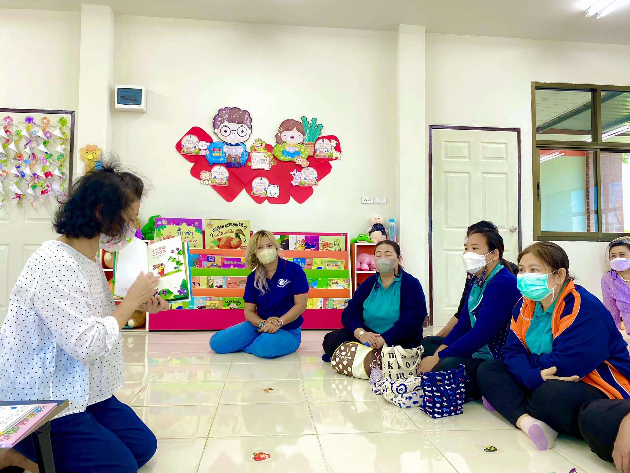 โครงการนิทานผลิบาน : กิจกรรม และสื่อการเรียนรู้สำหรับเด็กเล็ก ครั้งที่ 6