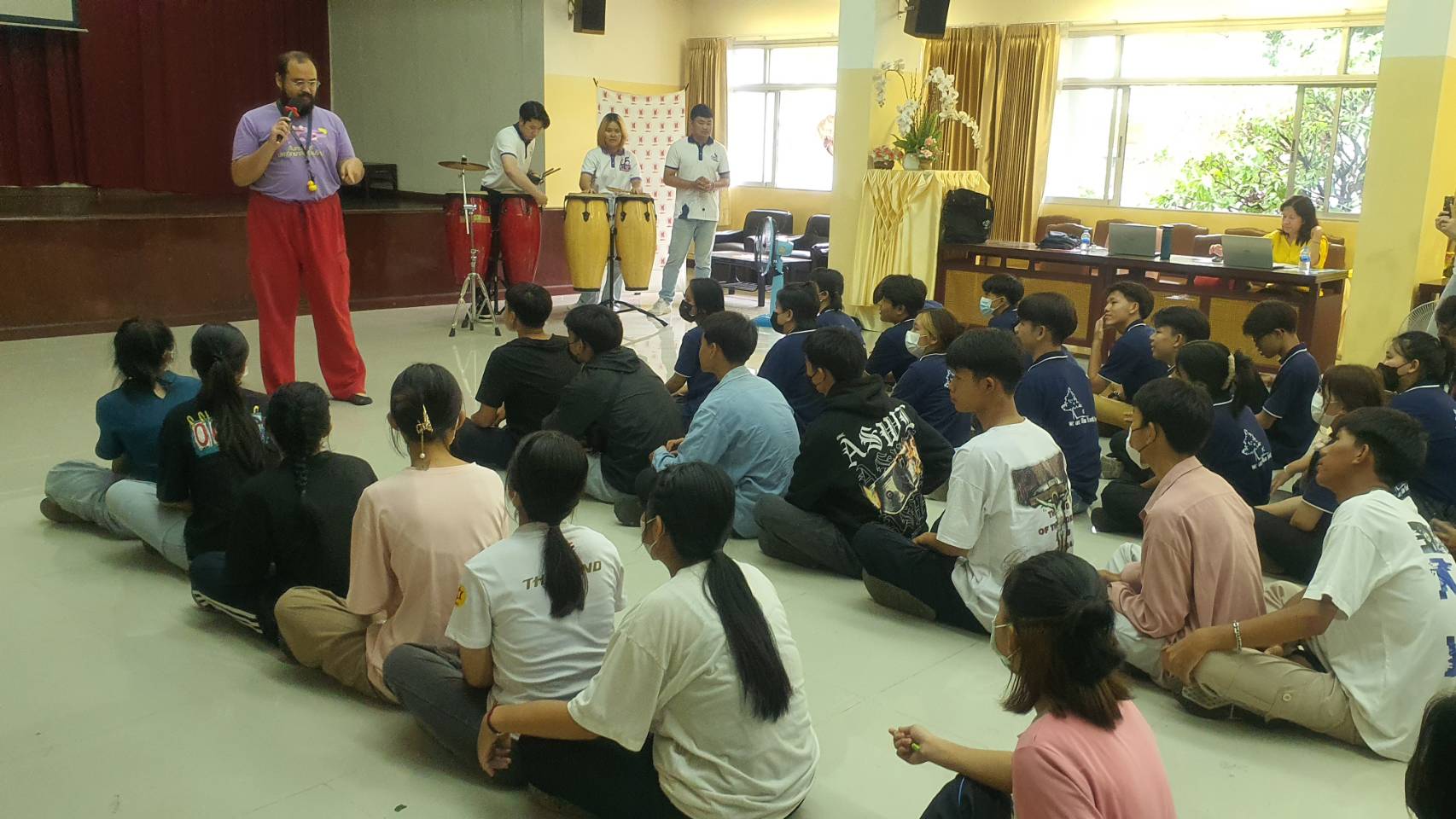 กลุ่ม Shan Youth Power ร่วมกับหอสมุดแห่งชาติรัชมังคลาภิเษก เชียงใหม่ จัดอบรมเชิงปฏิบัติการให้กับเยาวชนลูกหลานแรงงานและเด็กไร้สัญชาติ จำนวน ๗๐ คน
