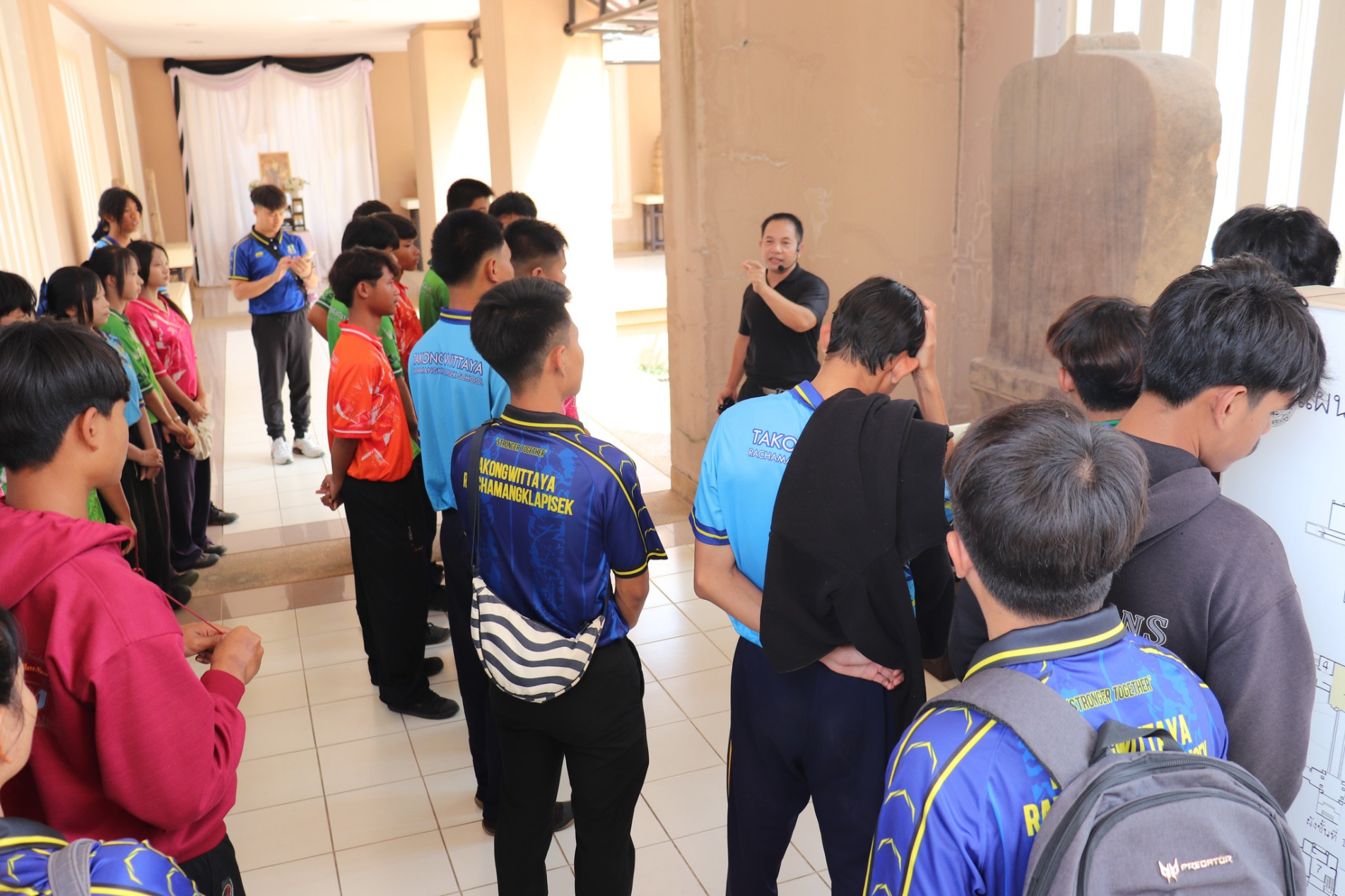 ภาพประกอบ :โรงเรียนตาคงวิทยา รัชมังคลาภิเษก ตำบลตาคง อำเภอสังขะ จังหวัดสุรินทร์ ๑๘ กุมภาพันธ์ ๒๕๖๙