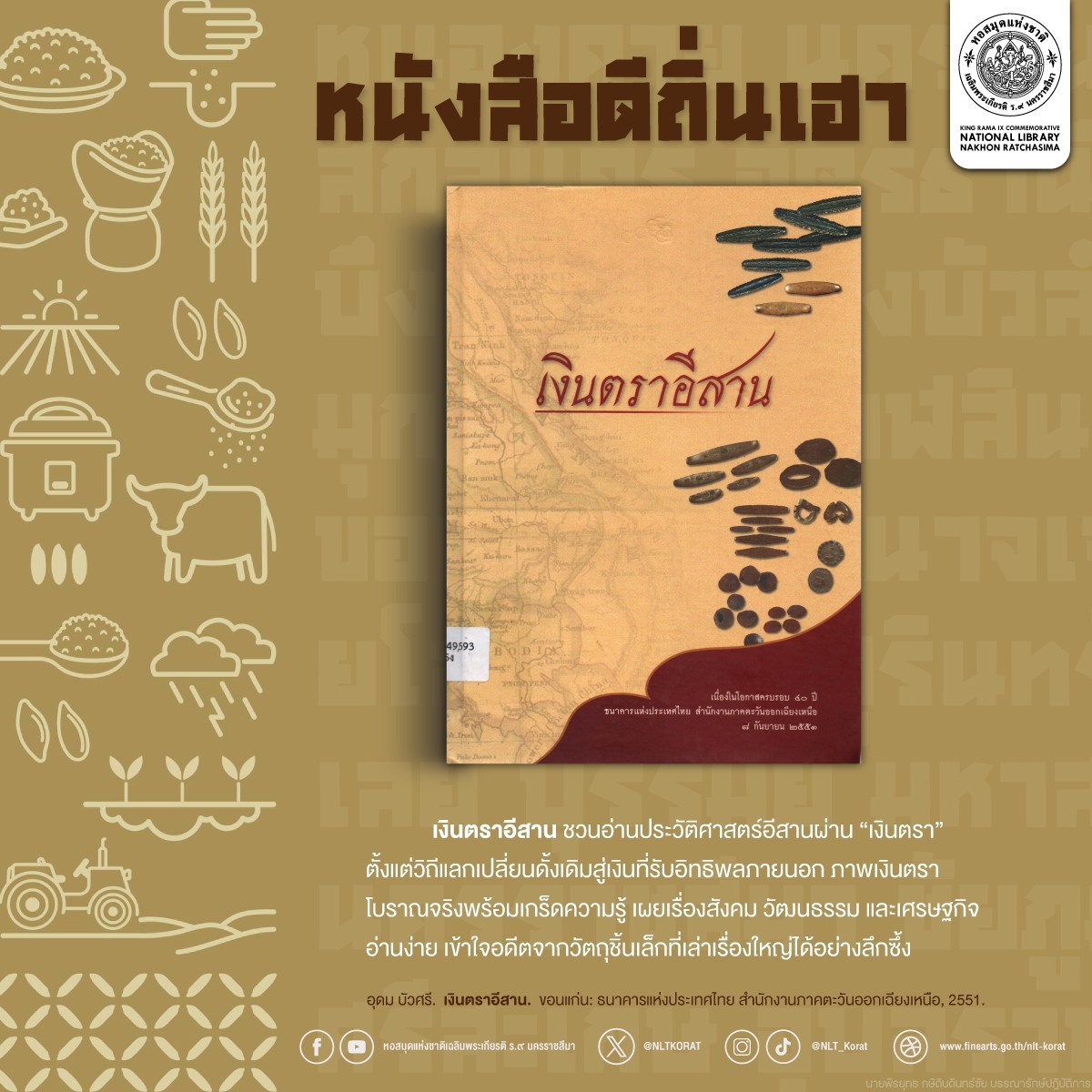 ภาพประกอบ :เงินตราอีสาน