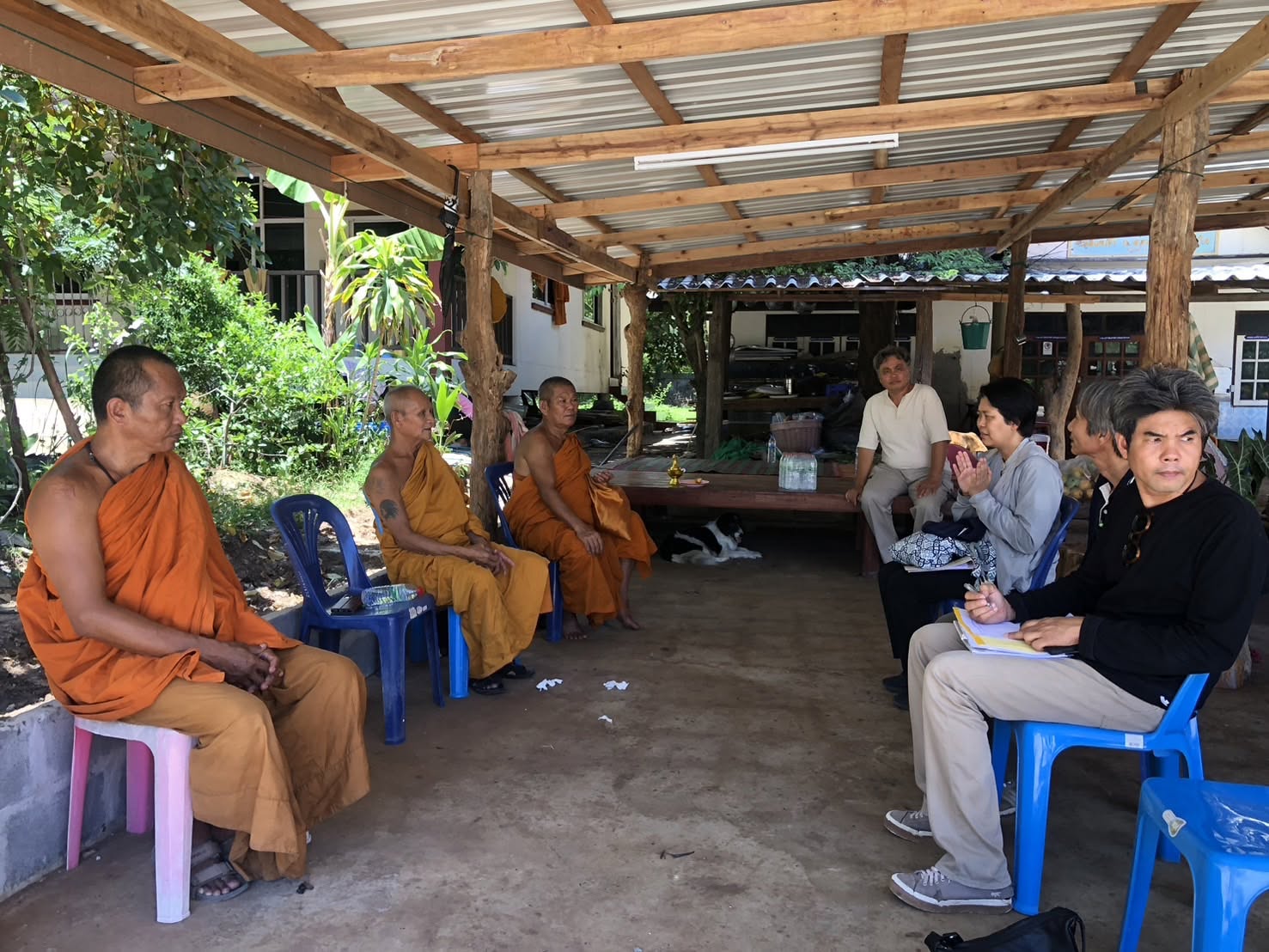 ภาพประกอบ :ตรวจรับงานงวดที่ ๑ (งวดสุดท้าย) โครงการปรับปรุงซ่อมแซม สิม (อุโบสถ) วัดบึงแก้ว ตำบลศรีบุญเรือง อำเภอชนบท จังหวัดขอนแก่น