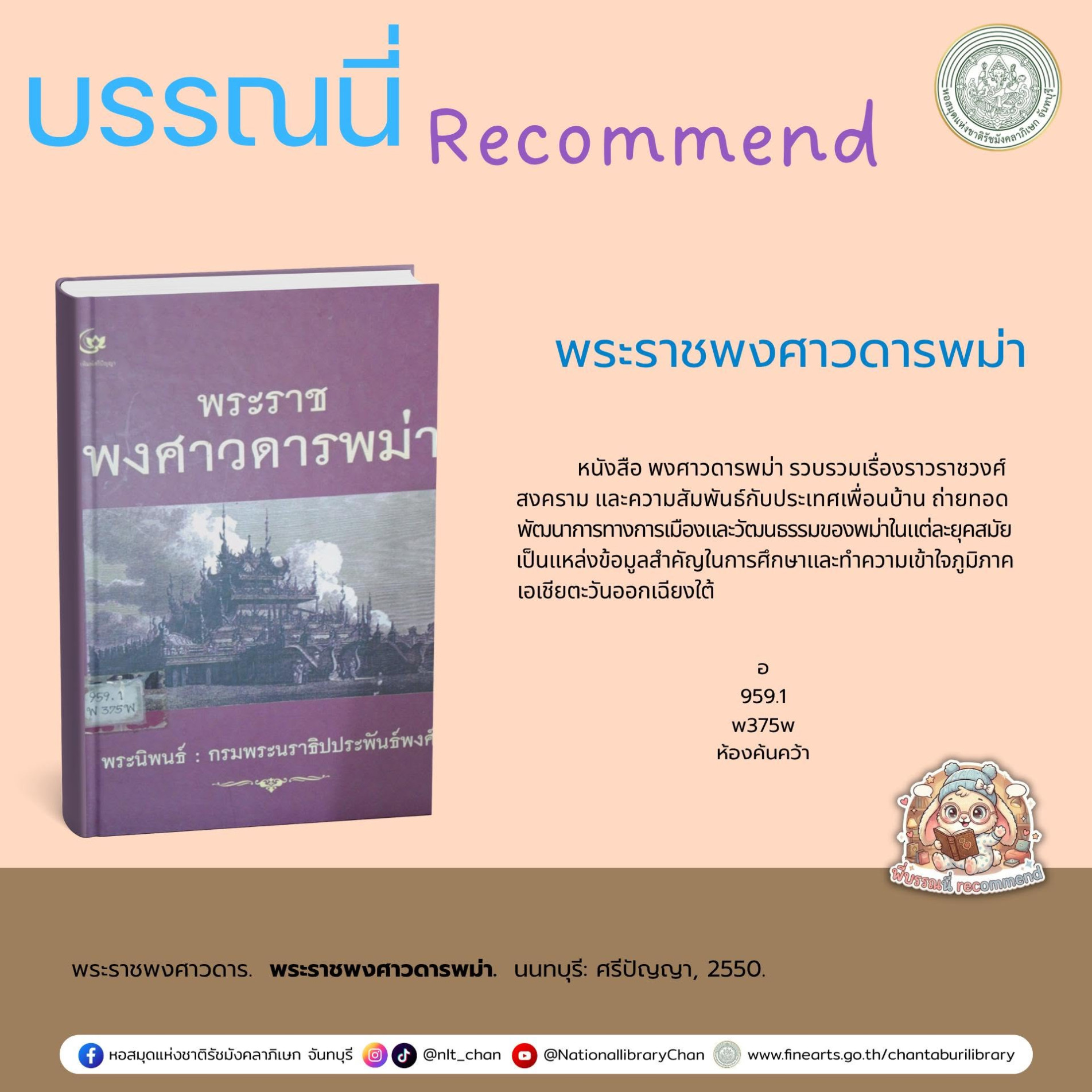ภาพประกอบ :พระราชพงศาวดารพม่า
