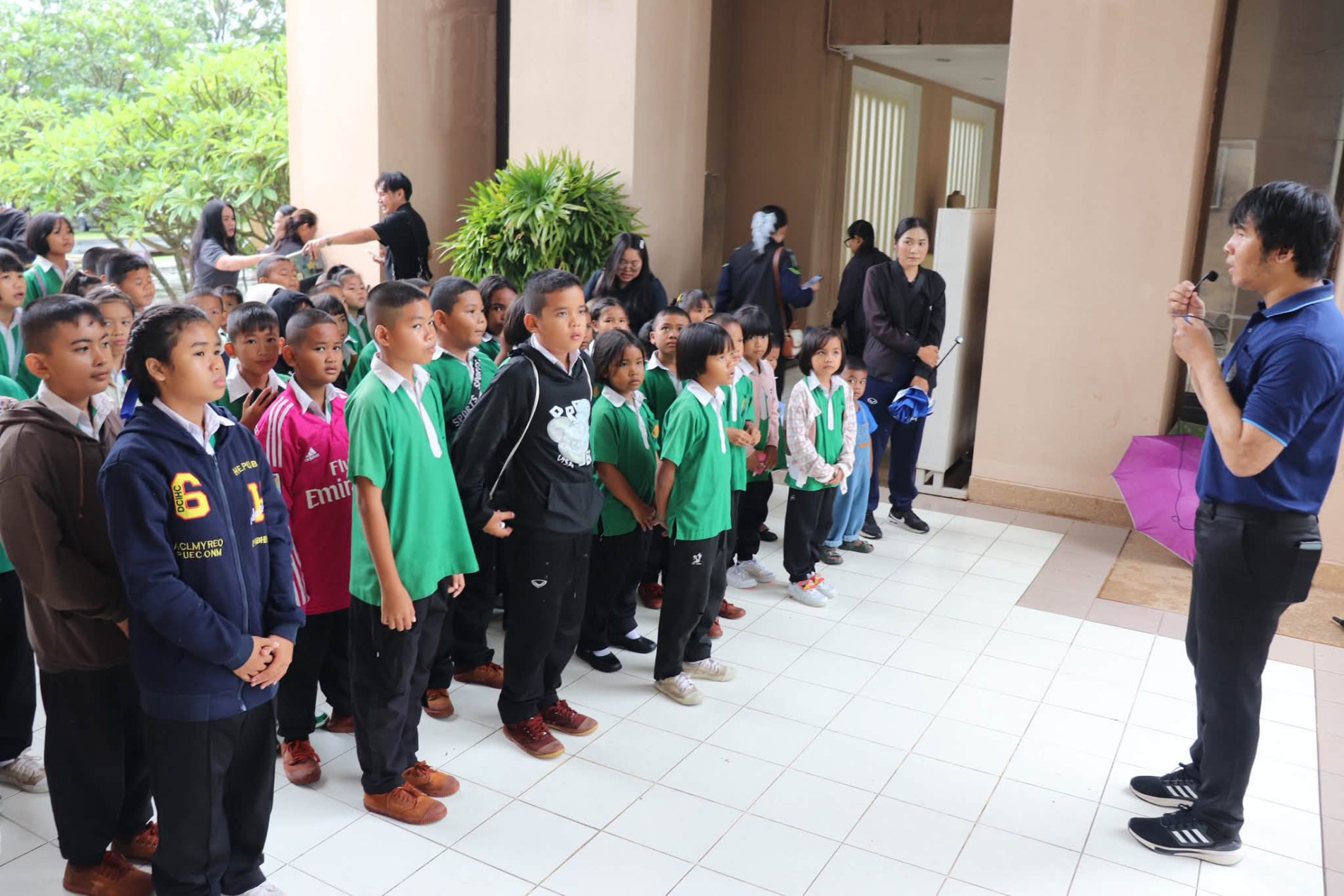 ภาพประกอบ :โรงเรียนบ้านดู่โศกโคกสะอาด ตำบลหนองฮะ อำเภอสำโรงทาบ จังหวัดสุรินทร์