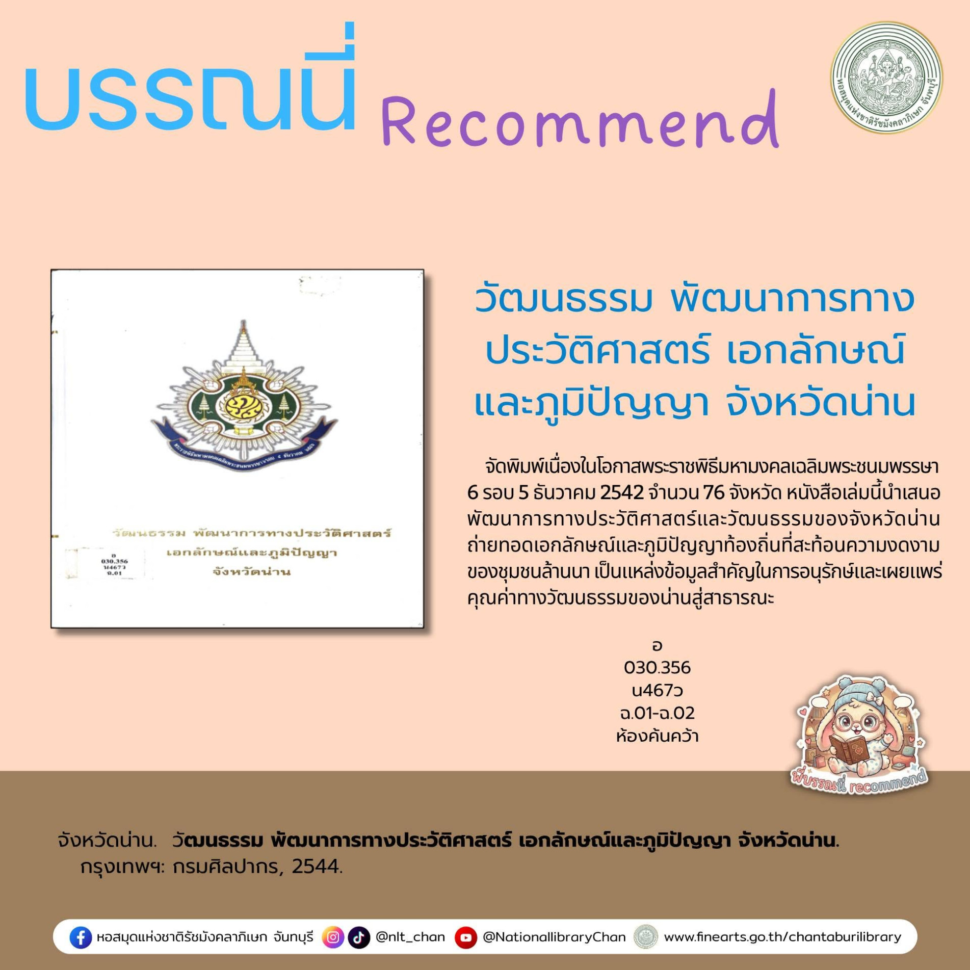 ภาพประกอบ :วัฒนธรรม พัฒนาการทางประวัติศาสตร์ เอกลักษณ์และภูมิปัญญา จังหวัดน่าน