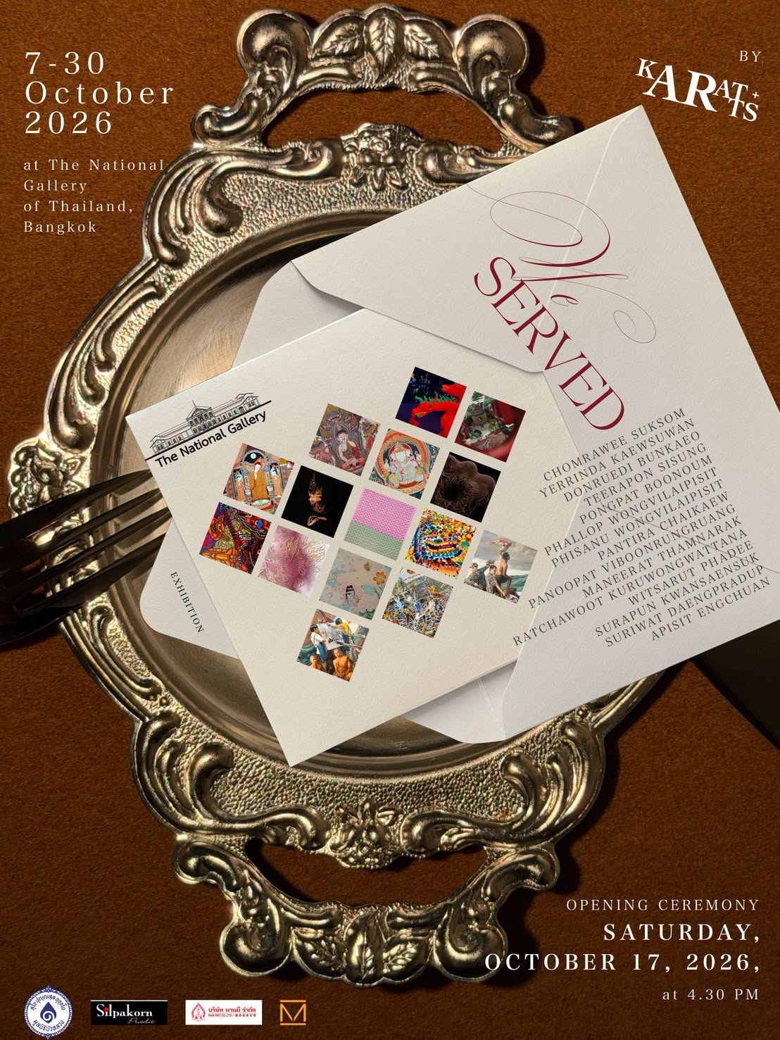 ภาพประกอบ :ขอเชิญชม “นิทรรศการ We Served” การรวมตัวของศิลปินไทยร่วมสมัย 15 คน