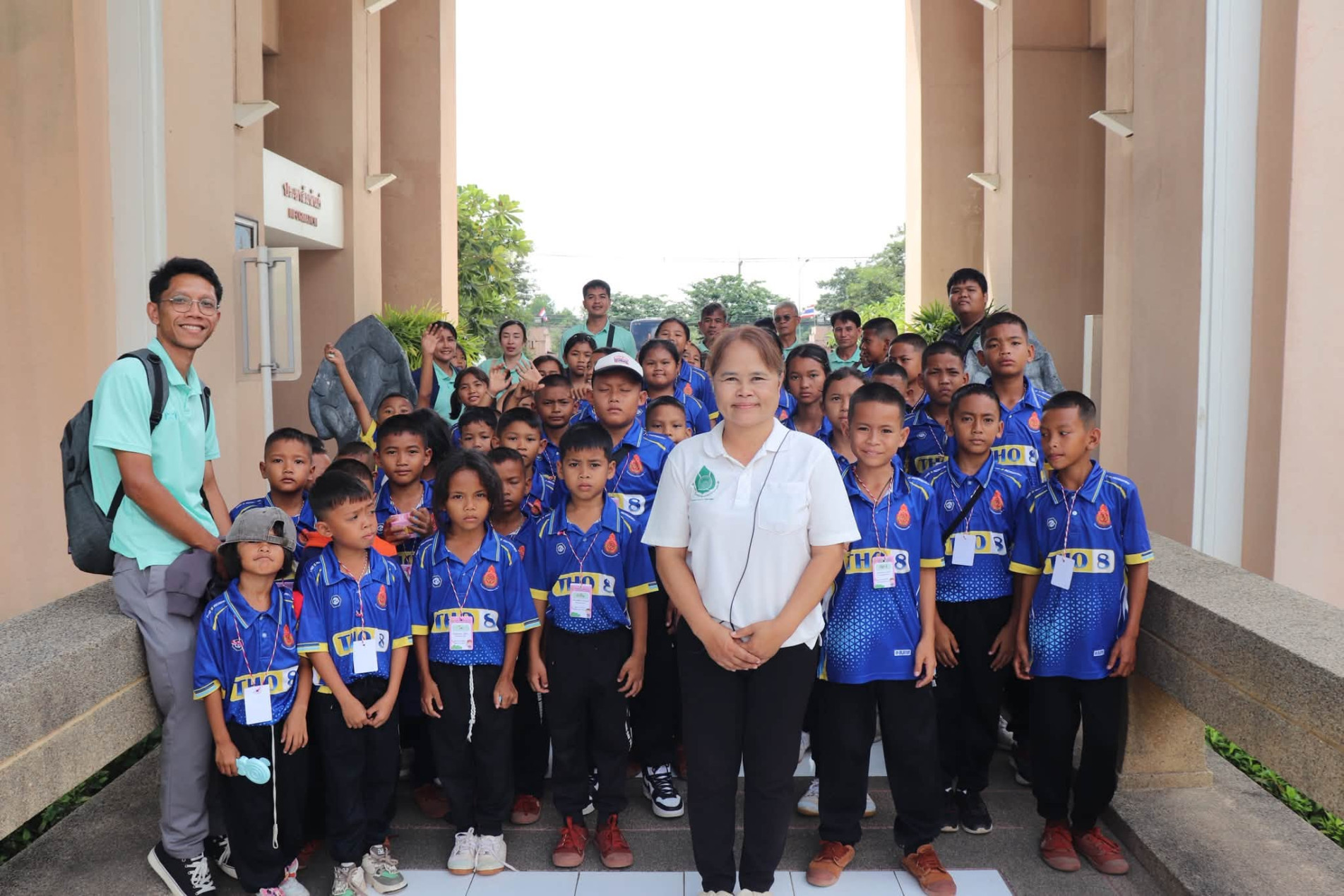 ภาพประกอบ :โรงเรียนบ้านนิคมสายโท ๘ ตำบลจันทบเพชร อำเภอบ้านกรวด จังหวัดบุรีรัมย์
