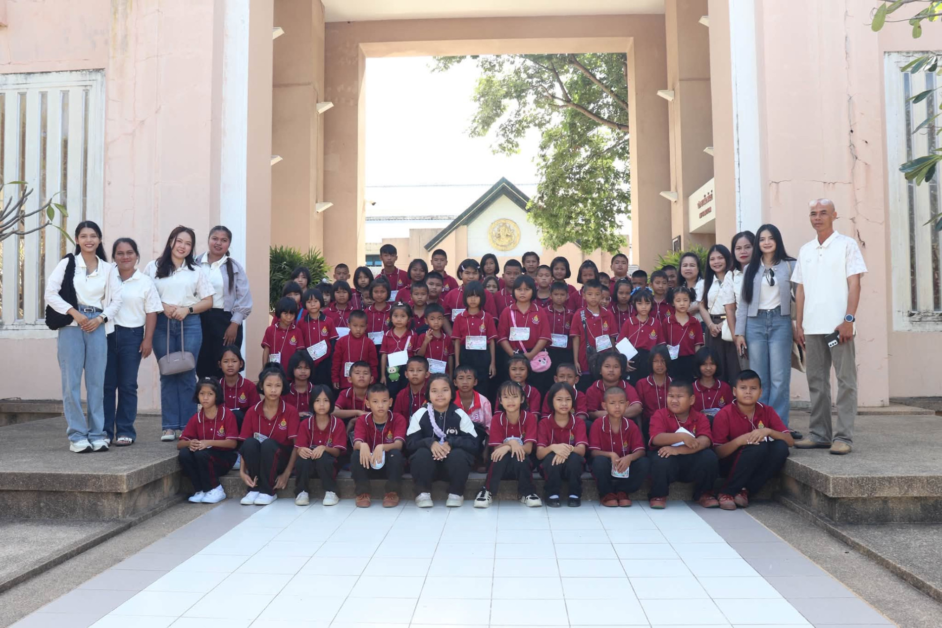 ภาพประกอบ :โรงเรียนบ้านหนองขนาด ตำบลหนองบัว อำเภอศีขรภูมิ จังหวัดสุรินทร์ วันศุกร์ที่ ๙ ตุลาคม พ.ศ.๒๕๖๙