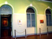 ห้องจัดแสดงนิทรรศการจิตรกรรมฝีพระหัตถ์
