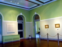 ห้องจัดแสดงนิทรรศการจิตรกรรมฝีพระหัตถ์